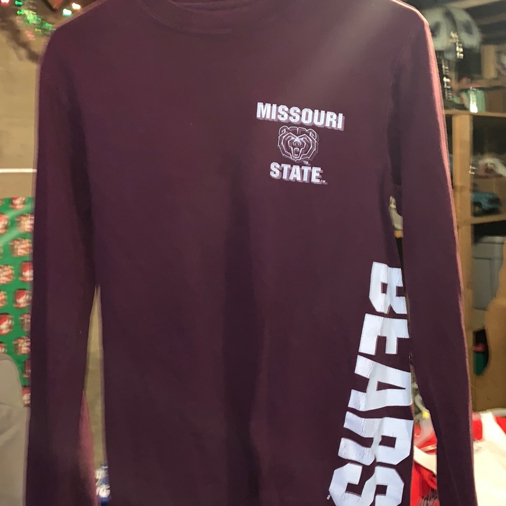missouri state long sleeve tee